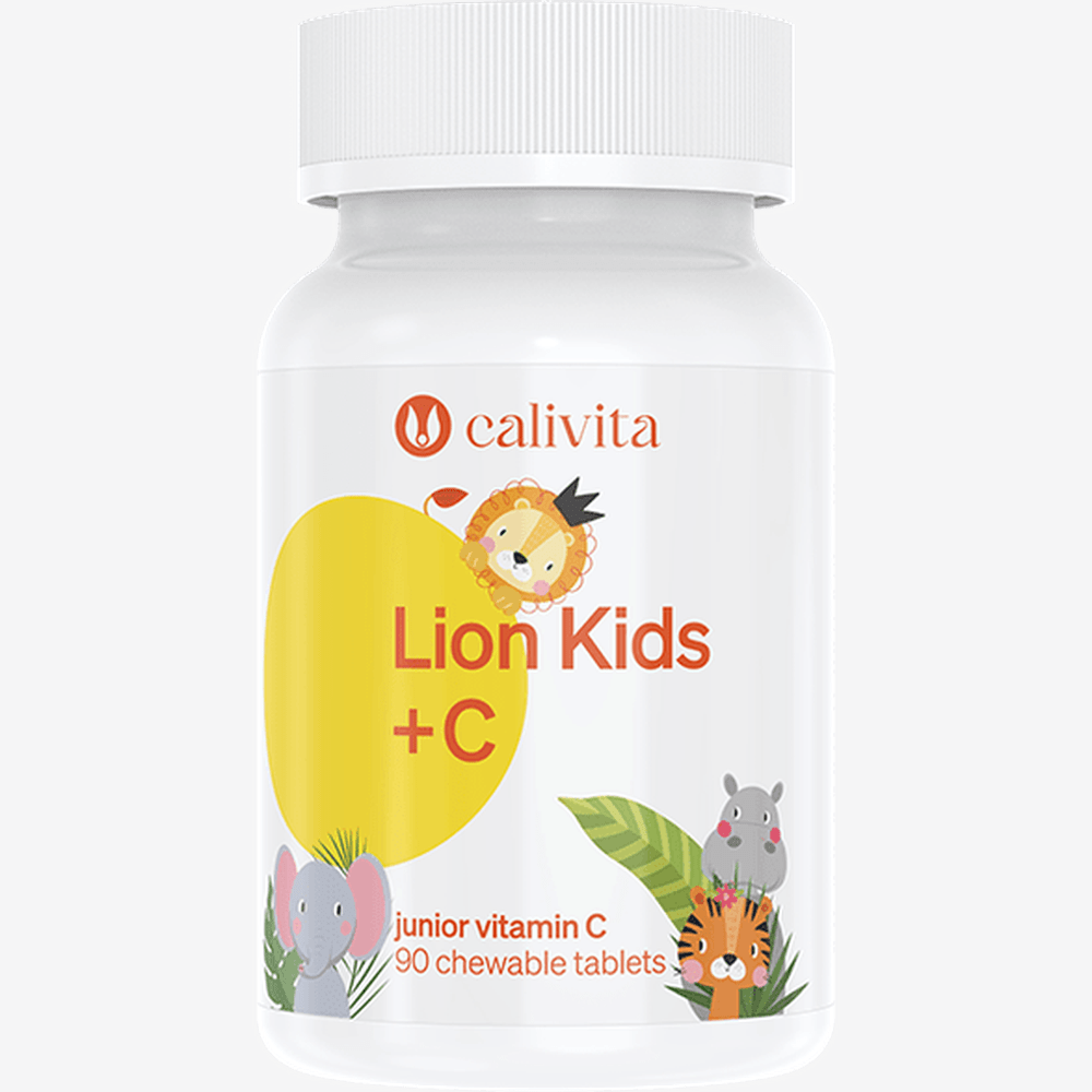 Calivita Vitamin C Lion Kids 90 tabliet