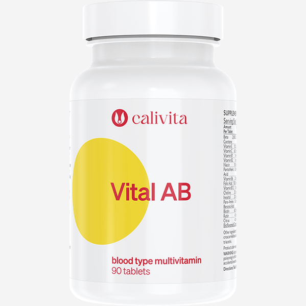 Calivita Multivitamín Vital AB 90 tabliet 
