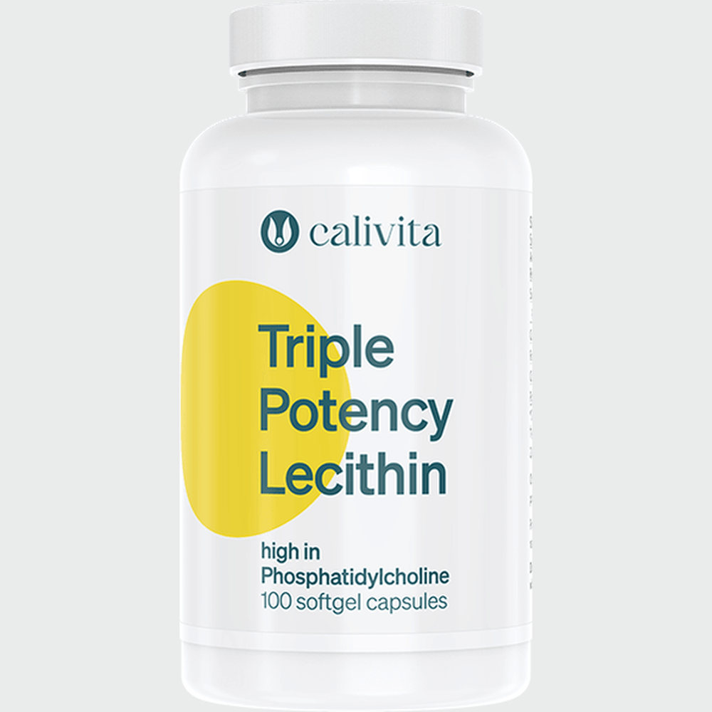 Calivita Triple-Potency Lecithin 100 mäkkých kapsúl 