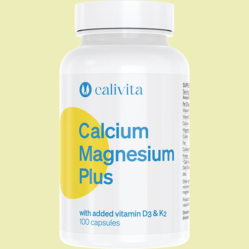 Calivita Calcium Magnesium Plus - 100 kapsúl 