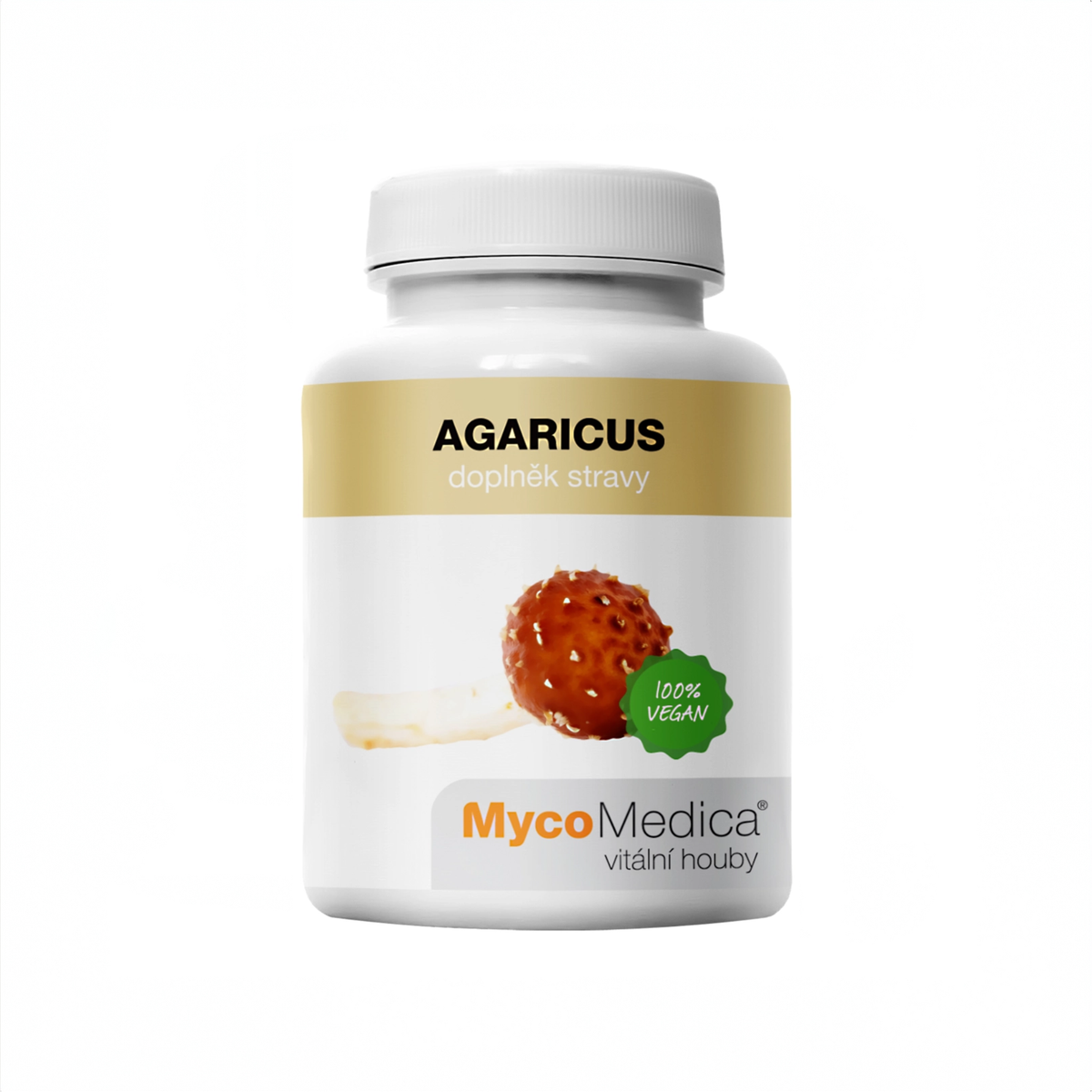 MycoMedica Agaricus 90 rastlinných kapsúl