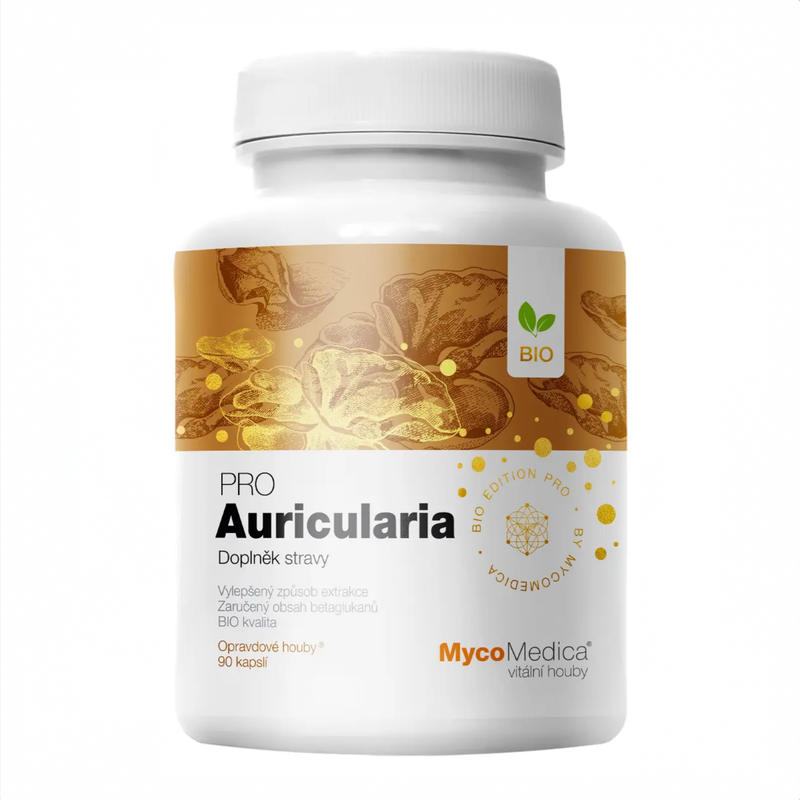 MycoMedica Auricularia PRO 90 rastlinných kapsúl