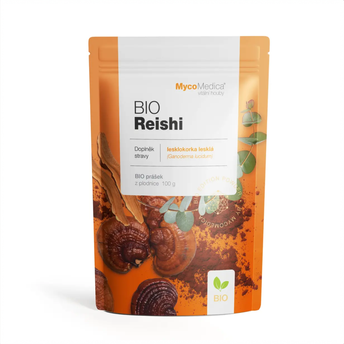 MycoMedica BIO Reishi v prášku 100 g