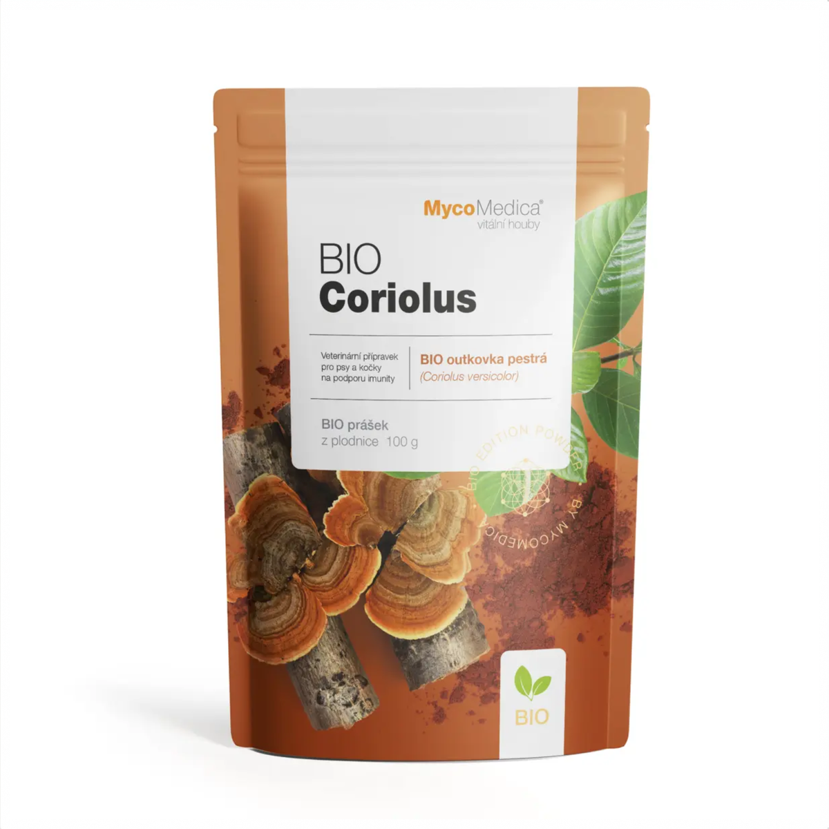 MycoMedica BIO Coriolus v prášku 100 g