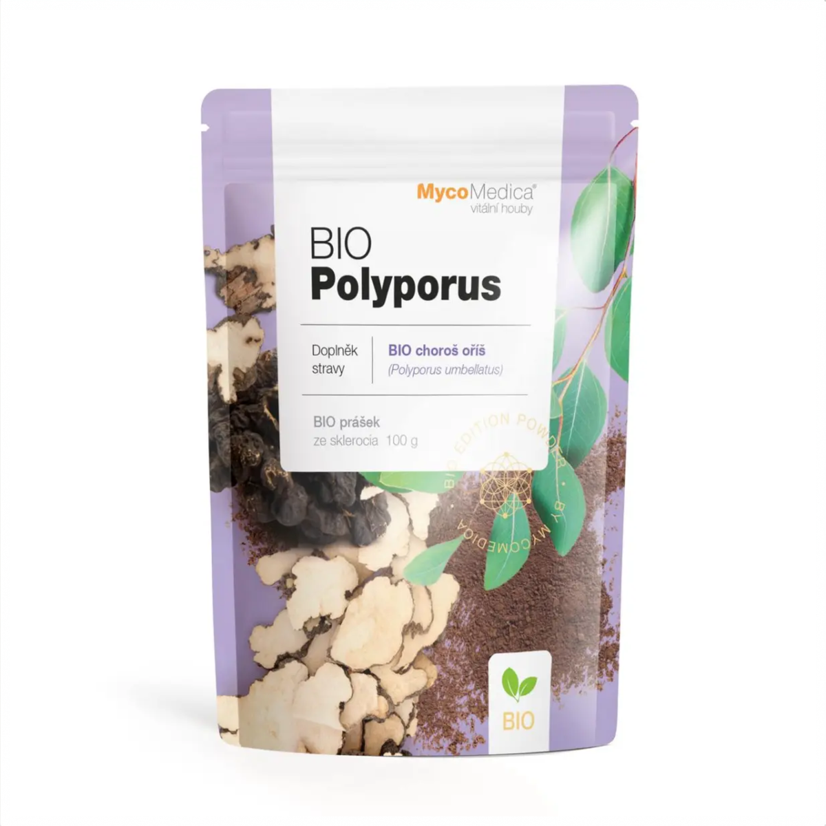 Mycomedica BIO Polyporus v prášku 100 g