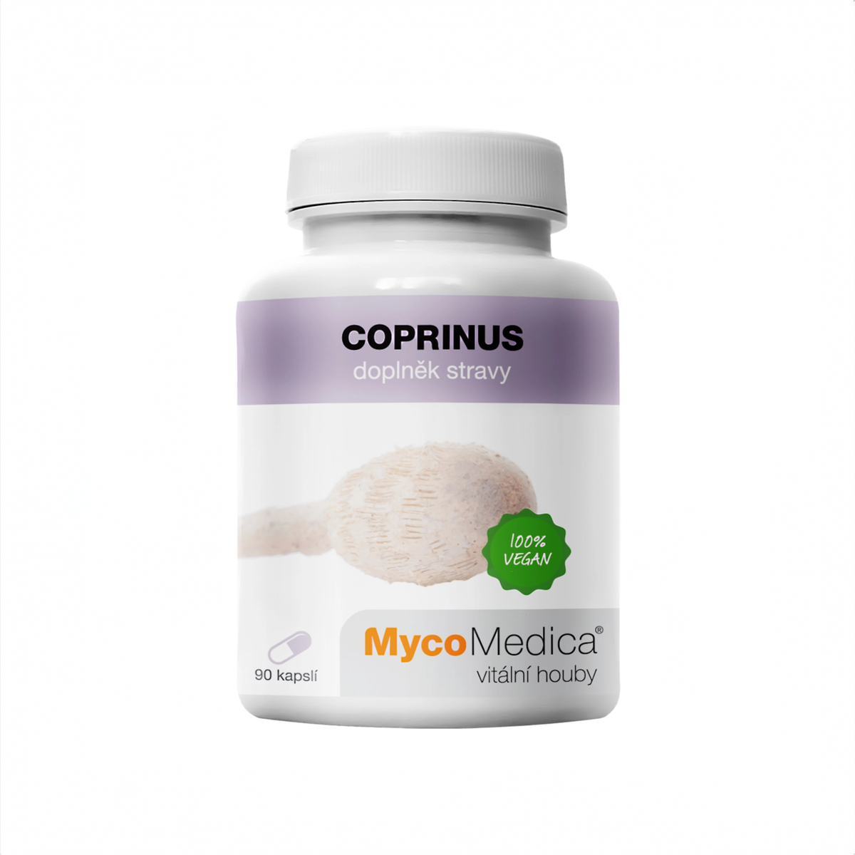 Mycomedica Coprinus 90 rastlinných kapsúl