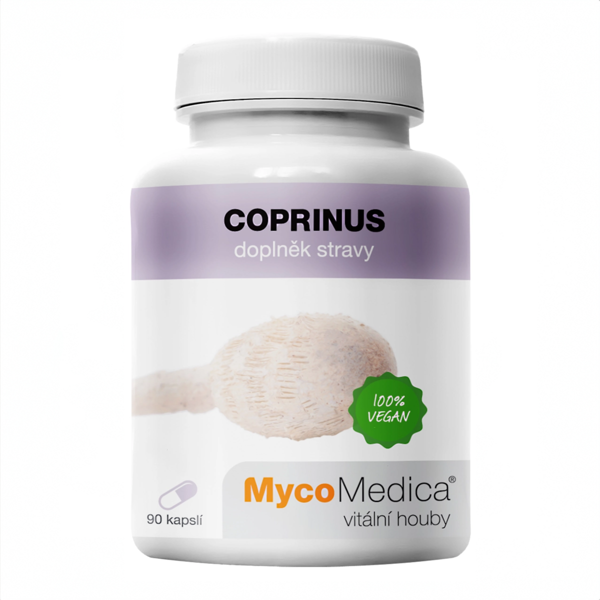 Mycomedica Coprinus 90 rastlinných kapsúl