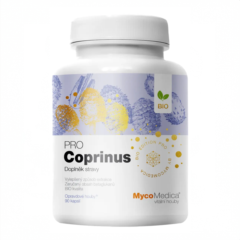MycoMedica Coprinus PRO 90 rastlinných kapsúl