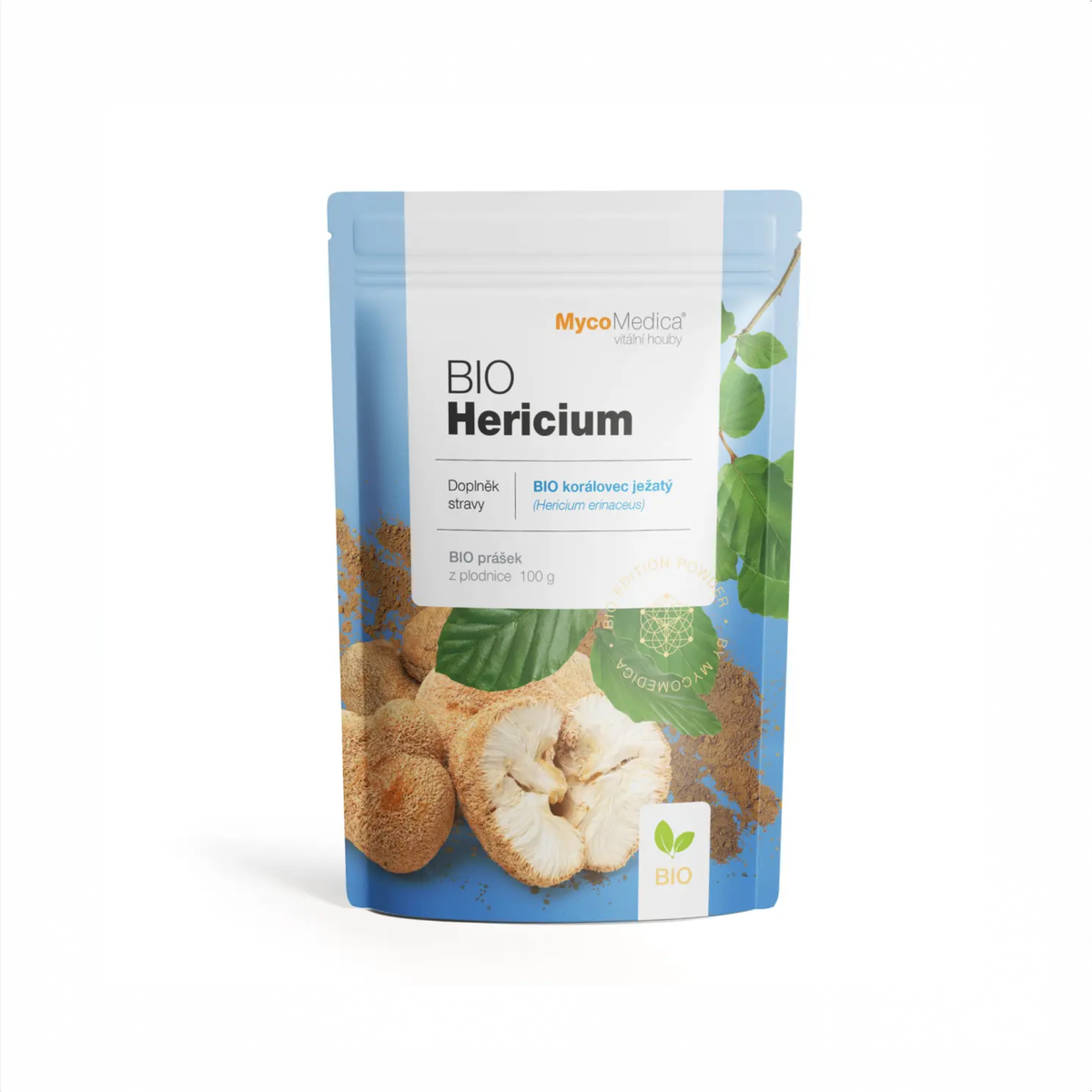 MycoMedica BIO Hericium v prášku 100 g
