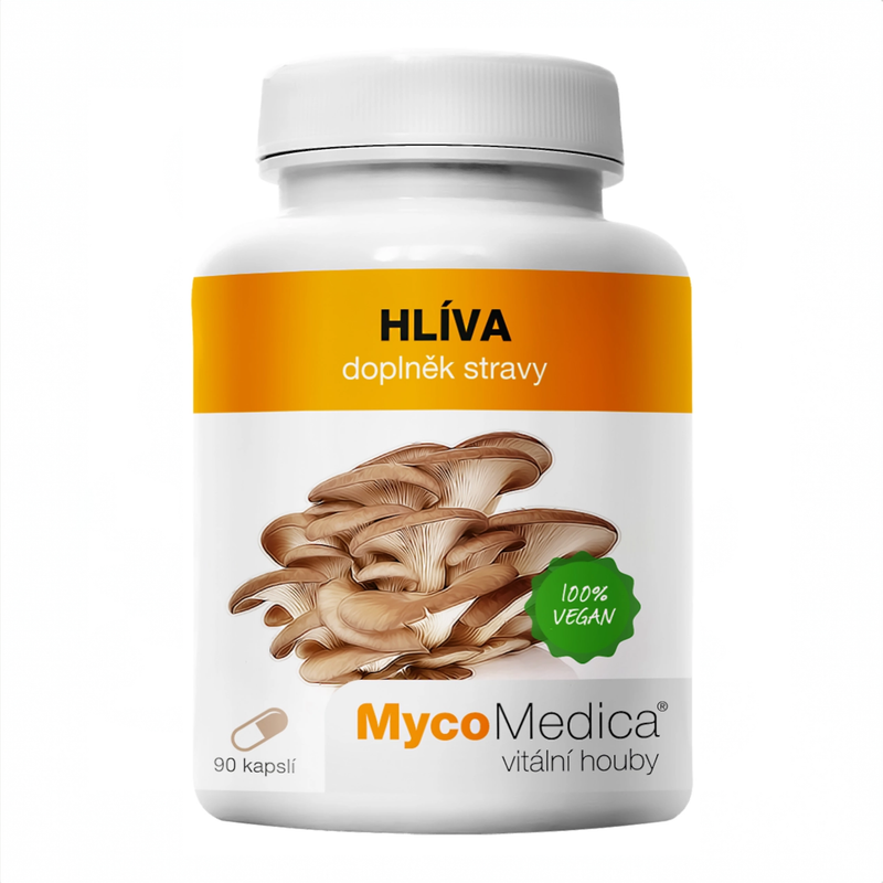 Mycomedica Hlíva 90 rastlinných kapsúl