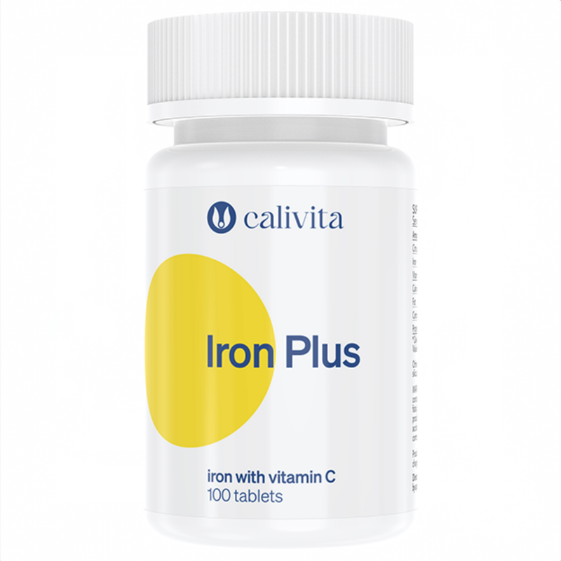 Calivita Železo Iron Plus s vitamínom C
