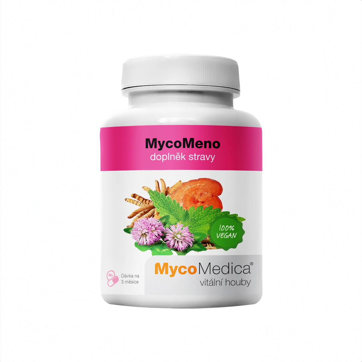 Mycomedica MycoMeno 90 rastlinných kapsúl