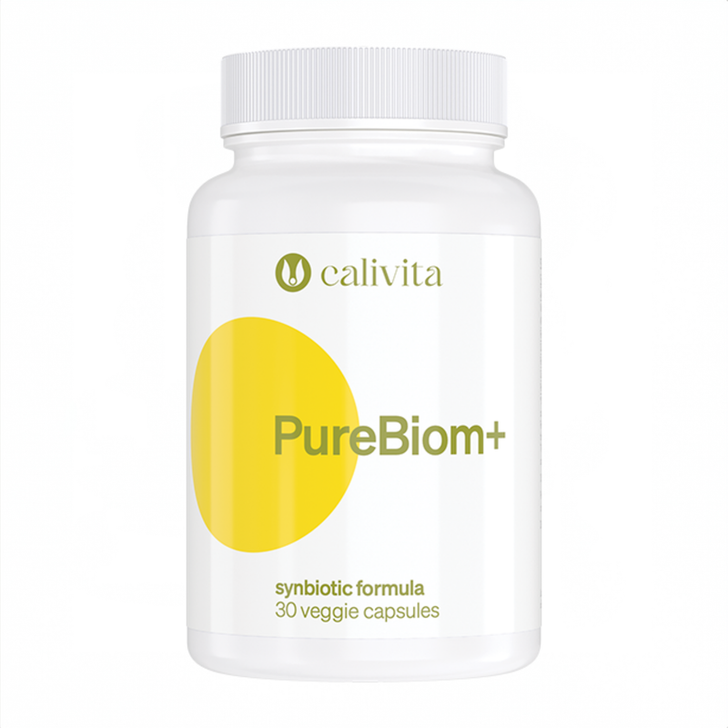 Calivita PureBiom+ – Synbiotická zmes probiotík a prebiotík pre zdravé trávenie