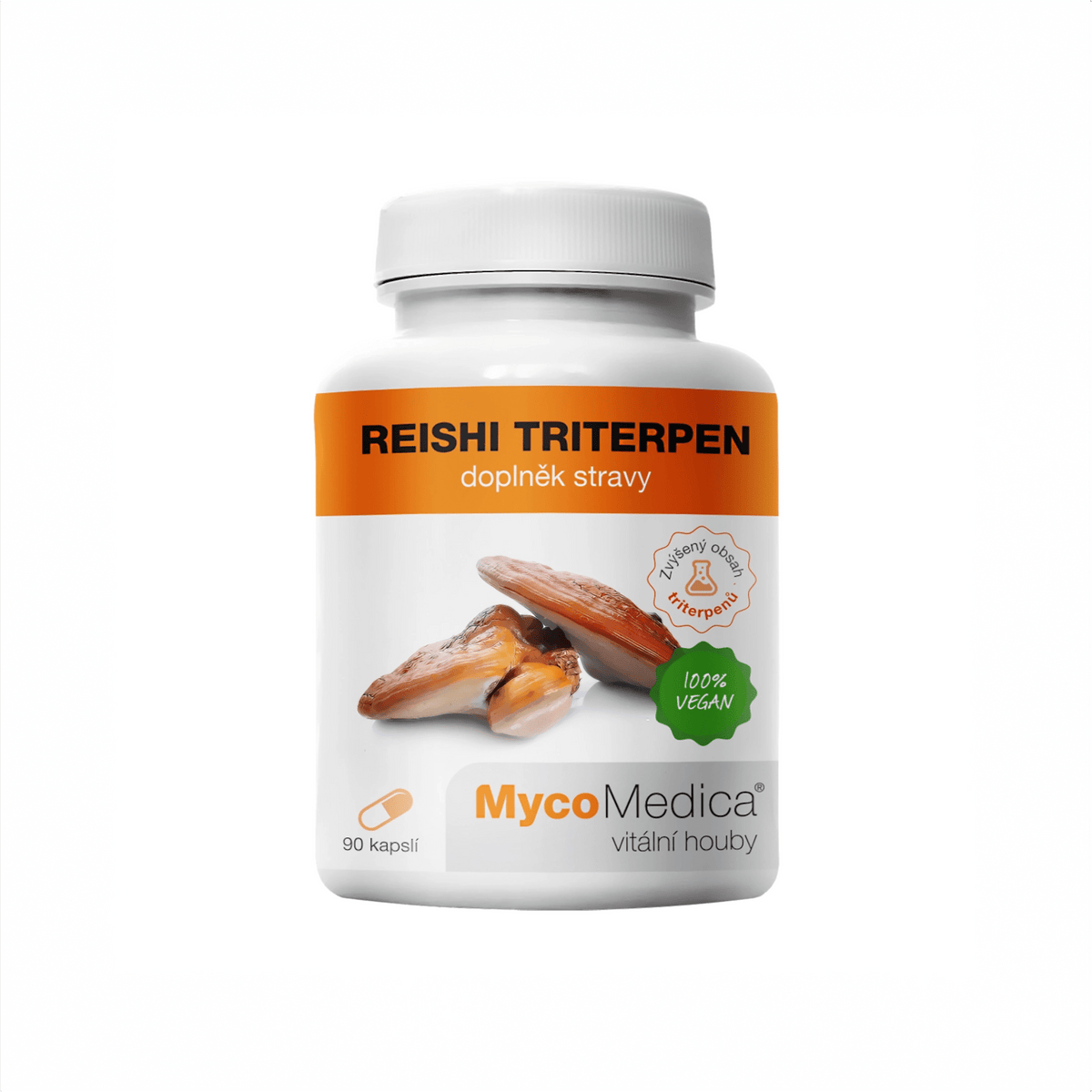 MycoMedica Reishi Triterpen 90 rastlinných kapsúl