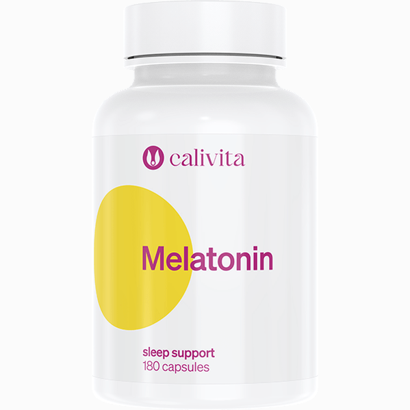 Calivita Melatonin 180 kapsúl - Prirodzený spánok