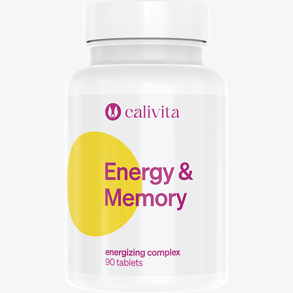 Calivita Energy&Memory 90 tabliet - Zvyšuje energiu