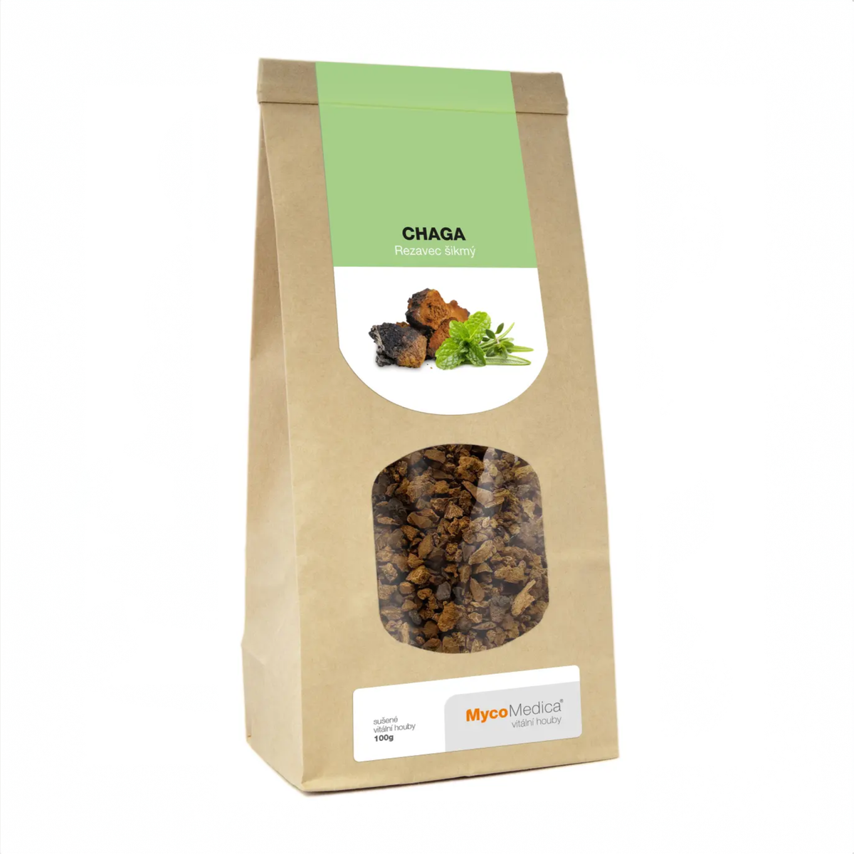Mycomedica Chaga sušená 100 g