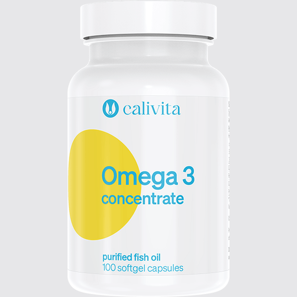 Calivita Omega 3 concentrate 100 mäkkých kapsúl 