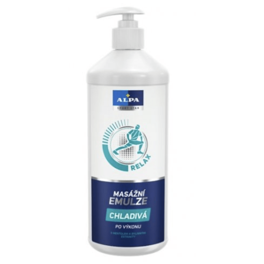 ALPA emulzia CHLADIVÁ 1000 ml – prekrvenie pokožky, regenerácia