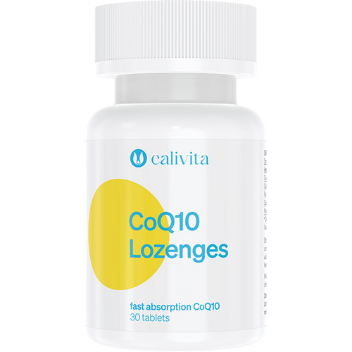 Calivita CoQ10 Lozenges 30 rozpustných tabliet 