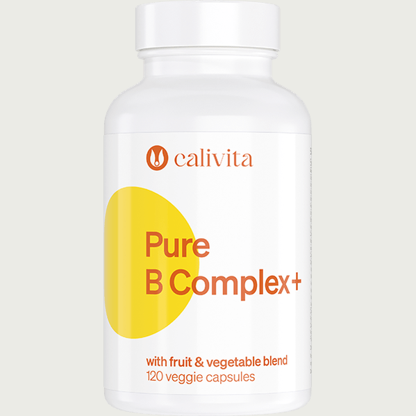Calivita B Complex+ Pure 120 vegetariánskych kapsúl