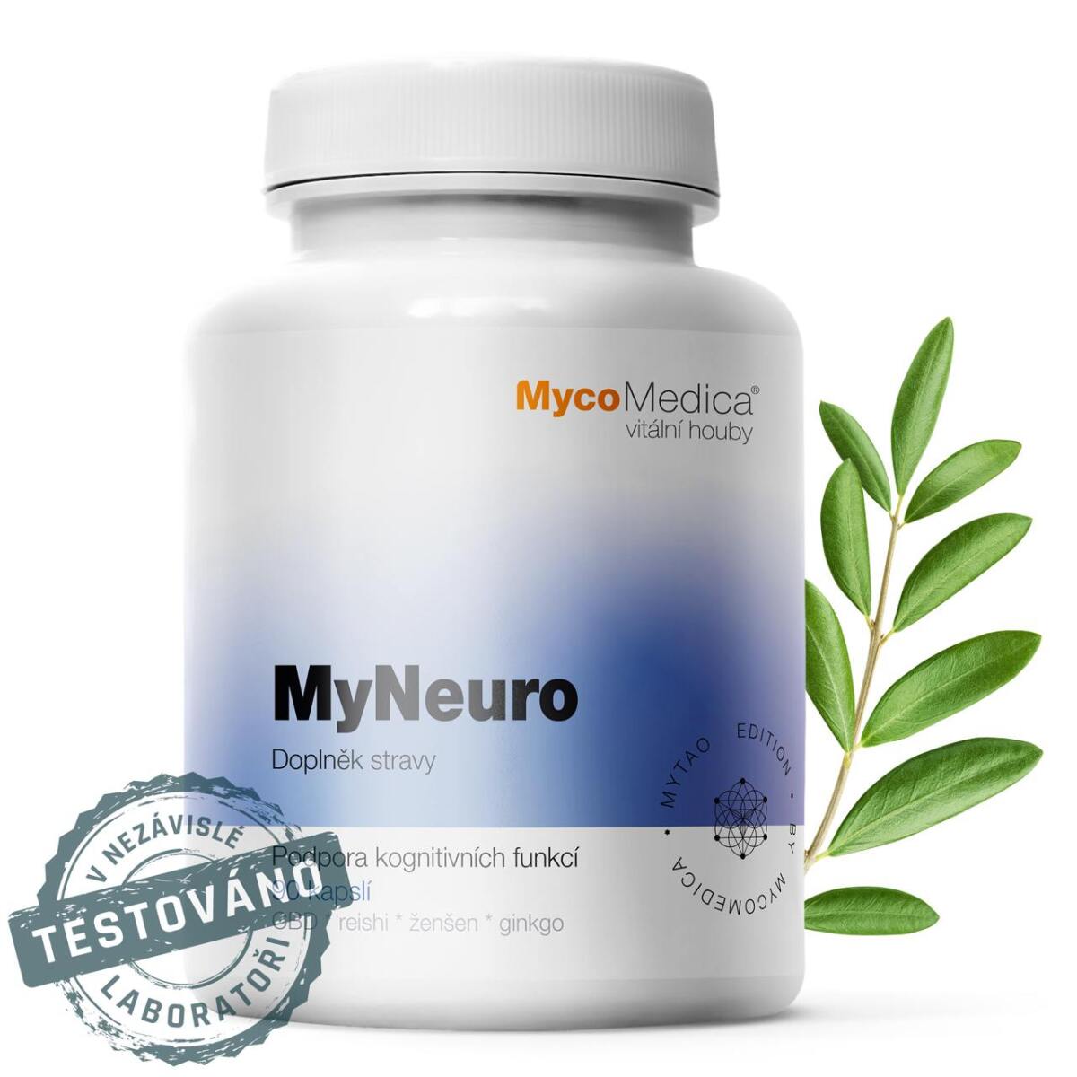 MycoMedica MyNeuro 90 rastlinných kapsúl