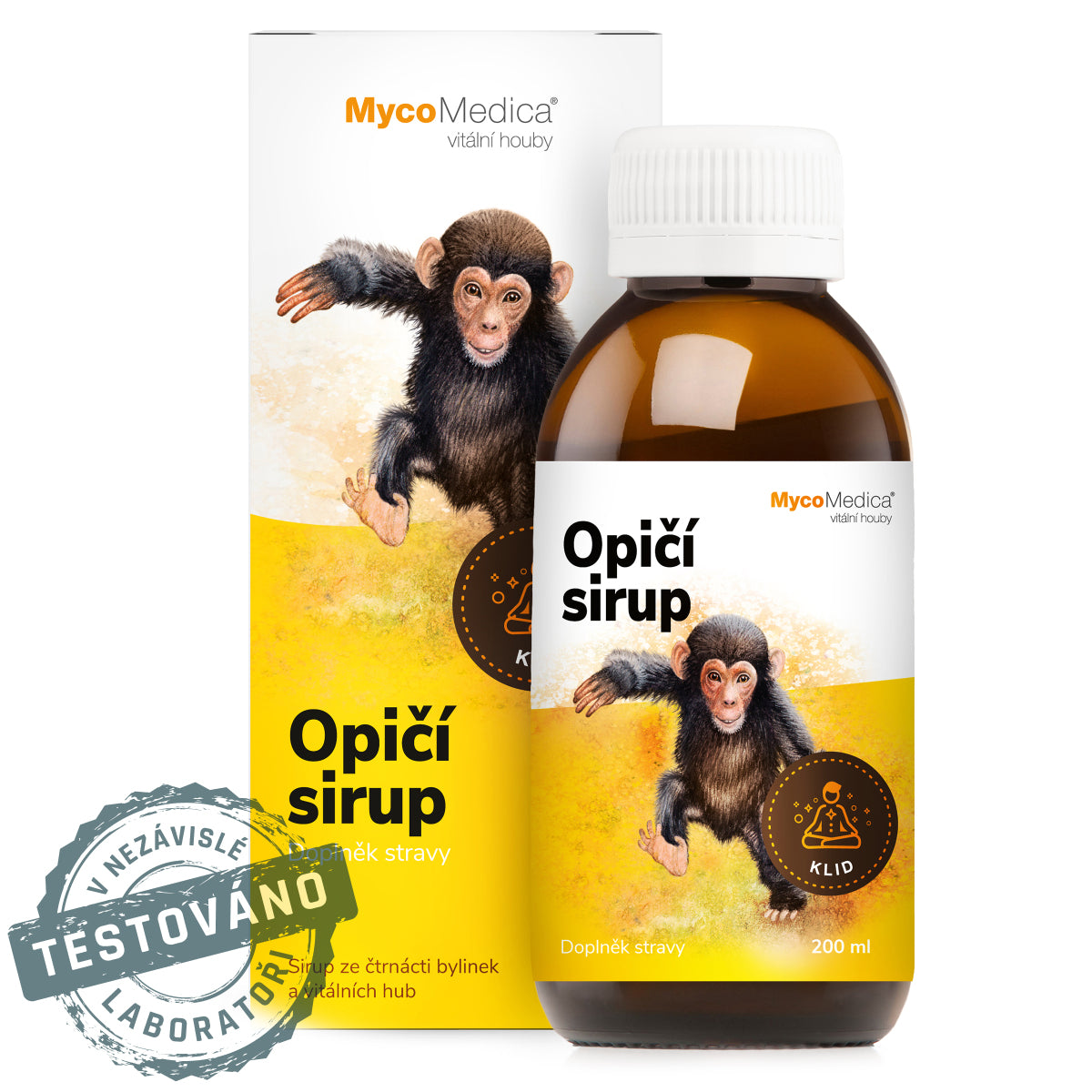 MycoBaby Opičí sirup