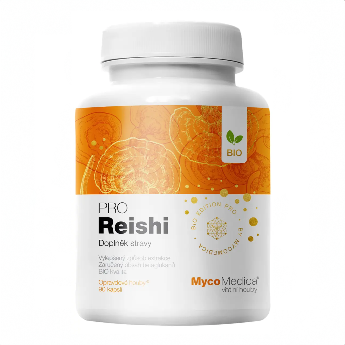 Reishi PRO MycoMedica – 90 rastlinných kapsúl