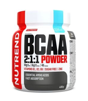 Nutrend BCAA 2:1:1 POWDER - modrá malina - 400 g