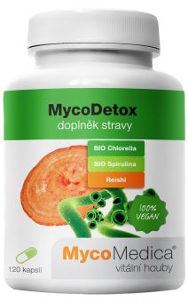Mycomedica MycoDetox 120 rastlinných kapsúl