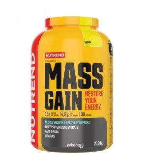 Nutrend - MASS GAIN - banán - 2 100 g