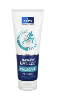 ALPA emulzia CHLADIVÁ 250 ml – prekvrvenie pokožky, regeneráccia