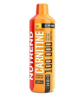 Nutrend CARNITINE 100000 - citrón - 1 000 ml