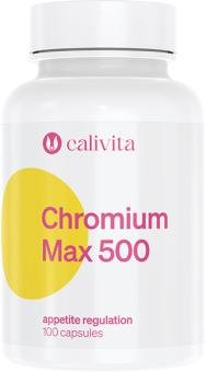 Calivita Chromium Max 500, 100 kapsúl - Reguluje chuť do jedla