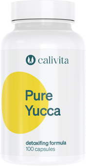 Calivita Pure Yucca 100 kapsúl - Detoxikačná Juka - Antioxidant