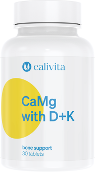 Calivita Magnesium Ca-Mg s vitamínom D a K - 30 tabliet