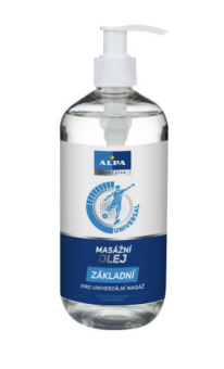 ALPA Masážny Olej ZÁKLADNÝ 500 ml - každodenná masáž