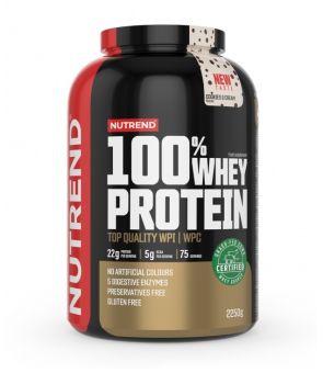 Nutrend 100% WHEY PROTEIN - cookies cream - 2 250 g