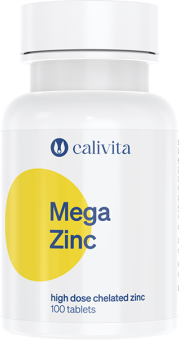 Calivita Mega Zinc 100 tabliet - Organický Zinok