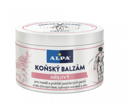 ALPA Koňský Balzám hrejivý 250 ml - prekrvenie pokožky, zapálené šľachy