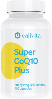 Calivita Super CoQ10 Plus 120 kapsúl - Komplex Q10 + Vitamin E