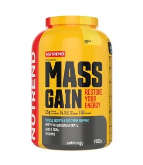 Nutrend - MASS GAIN - vanilka - 2 100 g