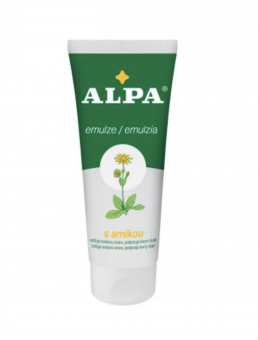 ALPA emulzia ARNIKA 100 ml – kŕčové žily, pomliaždeniny, kĺby, svaly