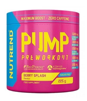 Nutrend PUMP - berry splash - 225 g