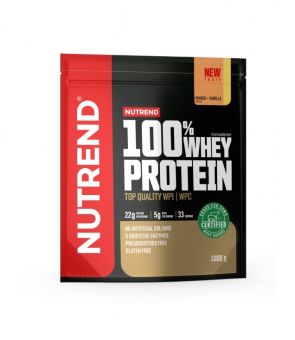 Nutrend 100% WHEY PROTEIN - mango + vanilka - 1 000 g