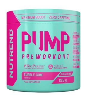 Nutrend PUMP - bubble gum - 225 g