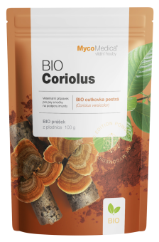 Mycomedica BIO Coriolus 100 g - Vitálne huby v prášku