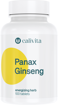 Calivita Panax Ginseng 100 tabliet - Ženšenový prípravok