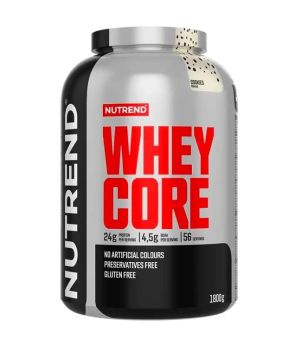 Nutrend WHEY CORE, cookies - 1 800 g