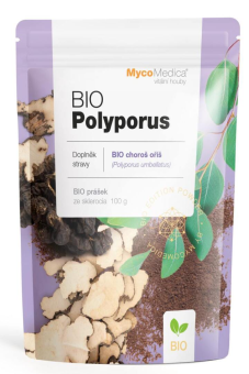 Mycomedica BIO Polyporus 100 g - Vitálne huby v prášku